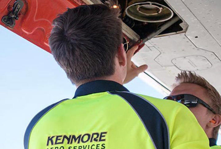 Kenmore Aero Services website designed by Fingerprint Marketing