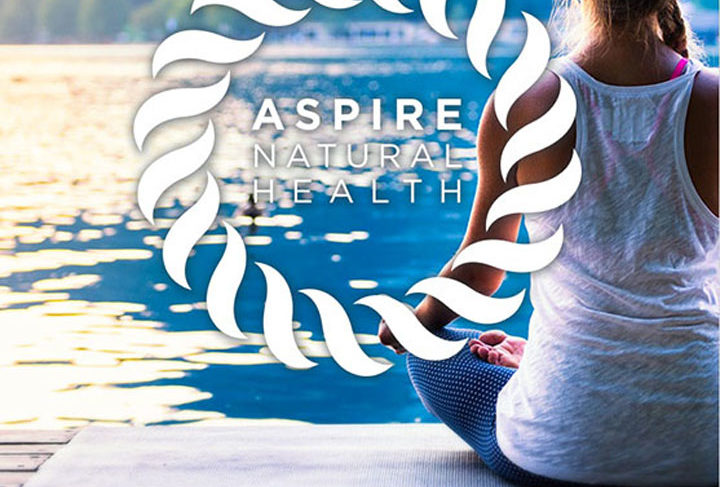 Aspire Natural Health website designed by Fingerprint Marketing