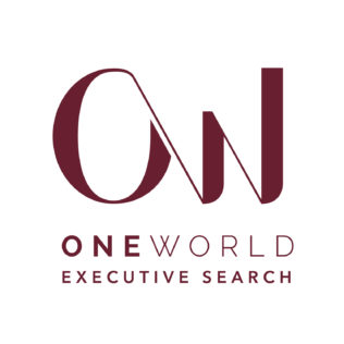 One World Executive Search logo design by Fingerprint Marketing