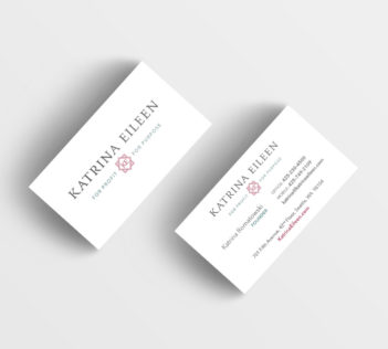 KE business card portfolio
