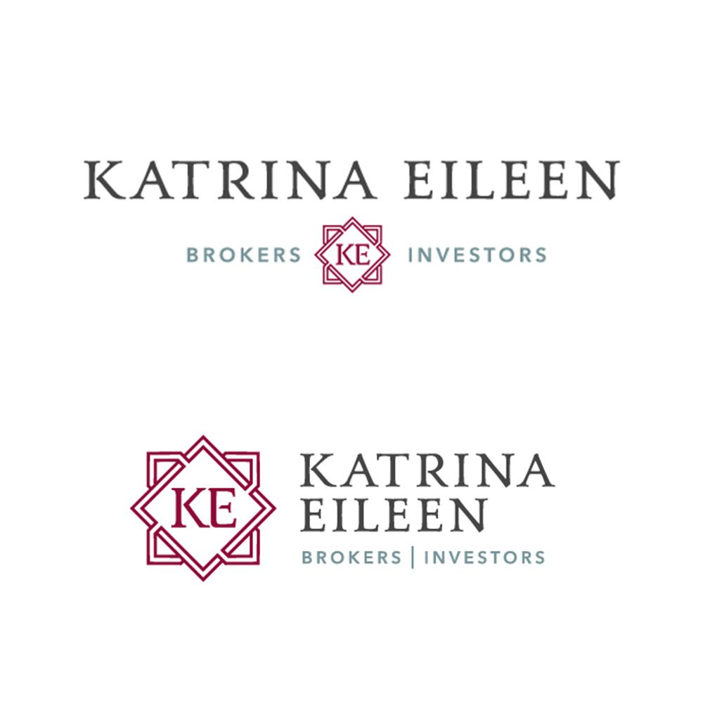 KE logo design for portfolio
