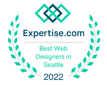 Expertise.com Award for Best Web Designers in Seattle 2022