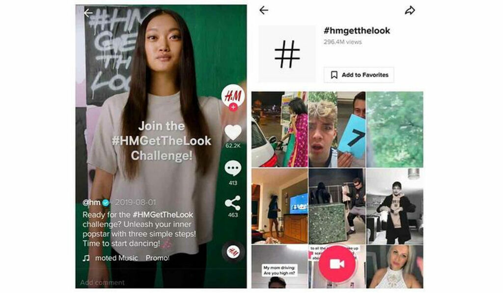 Hashtag challenges are a fun way to get people to engage with your brand while increasing brand awareness.