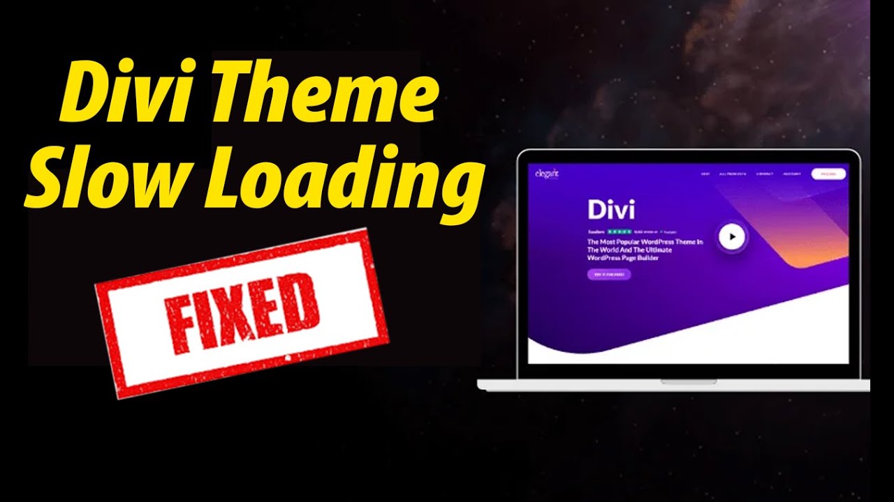 why Divi is slower